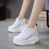 Comem Hidden Heel Summer Fashion High Heels Ladies Casual Shoes Vulcanize Women Platform Shoe Spring Womens Wedge Sneakers 240228