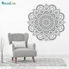 Mandala sticker sticker heilige geometrie muur kunst thuis wonen studio meditatie muur decor yoga cadeau waterdicht BA739-1 201201226B
