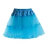 Kjolar anpassade pettiskirt kvinnor sexig chiffong petticoat underskirt tyll tutu mjuk fluffig kjol