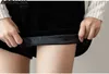 Şort Kadın Bel Şort Geniş Bacaklı Altın Kadife Şort Tarzı Sıradan Kısa Pantolon S-5XL LDD240312