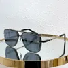 HOCHWERTIGE Designer-Sonnenbrille für Männer und Frauen, Sommer, klassischer Metallstil, 121, Anti-Ultraviolett, Retro-Platte, quadratisch, voller Rahmen, modische Brillen, zufällige Box