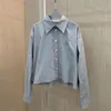 Bestickte Blusen für Damen, Designer-Langarm-Damenhemden, bequeme Blusen-T-Shirts