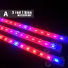 2pcs DC12V 0 5m 5730 IP68 Waterproof Grow Light Led bar rigid strip Red Blue 51 42 for Aquarium green house Hydroponic plant Y20250f