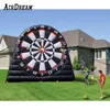 5 MH (16,5 ft) med flytande grossist anpassad uppblåsbar fotboll Dart Board Football Kick Dartboard Målspel till salu