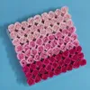 81Pcs Rose Bath Body Flower Floral Soap Scented Rose Holding Flowers Essential Wedding Valentine'S Day Gift mix colors Christ249L