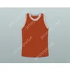 Anpassat vilket namn som helst lag Philip Seymour 67 Hoffman Sandy Lyle längs Come Polly Dark Orange Basketball Jersey All Stitched Size S M L XL XXL 3XL 4XL 5XL 6XL TOPAMATION