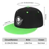 Casquettes de baseball Mode Outer Heaven Logo Hip Hop Casquette de baseball En plein air En métal Solide Jeu Vidéo Plat Skateboard Snapback Papa Chapeau