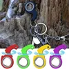 Chaveiros Lanyards Chaveiro Luminoso Fidget Spinner Ansiedade Stress Relief Brinquedos Revolve Cool Keyring Aliviando o Tédio Presente de Aniversário para Adultos Crianças LDD240312