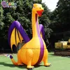 wholesale 5M Höhe Outdoor-Event-Werbung Aufblasbare Flying Dragon-Modelle sprengen Cartoon-Drachen für Partydekoration mit Luft