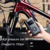 Contrôle Xiaomi Mijia gonfleur de pneu numérique Portable voiture compresseur d'air pompe 1S électrique intelligent LED Auto pour motos vélos balles