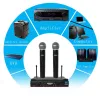 Microphones FreeBoss KU22N 50M Arbetsområde Dual Channel 2 Handhållen MIC Sändare Professional Karaoke UHF Wireless Microphone System