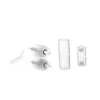 2 3 5 7 10 15 ml gram Mini Clear Glass Spray Bottle Atomizer Refillable Parfym Bottle flaskan Fina Mist tom kosmetisk provgåva contai WVPA