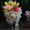 Bonne qualité Vase à roses en verre de cristal, cadeau créatif pour festival, 263f,