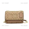 Treineshoulder Bag Designer Coachte Couch Bolsas Bolsas de axila Impressão Luz de luxo de um ombro Retro oblíqua