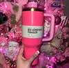 Muggar säljer väl 1 1 Samma gratis frakt allt i lager Flamingo Pink Watermelon Red 1,8 pund Modern Quencher H2.0 Flowstate 40 oz Tumbler - Pink Parade L240312