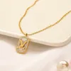 Special wholesale luxury brand Gold Plated Clover Necklace for Women Luxury Designer Jewelry Fashion Jewelry Christmas Gift Three pieces for sale