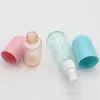 40ml 60ml化粧品スプレーボトルメイクアップフェイスファインアトマイザーローションボトル空の化粧品補充可能なプラスチックカプセルシェイプwxpjt tinle