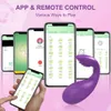 Oeufs/balles jouets sexuels Bluetooth femelle vibrateur oeuf APP contrôle G Spot stimulateur gode vibrant vagin balles produits pour adultes pour femmes culottesL2403