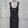 Casual Womens Dresses Designer Women Clothing Luxury Fashion Brands Womens Sleeveless Dress tank top womens Skirts with Letter Cotton Printed