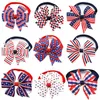 30st Pet Dog Bowties Red White Blue Pet Dog Ribbon BLID CALL för 4 juli slipsar Grooming Products Cat Bow Tie209d