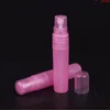 30pcs/lot الترويج 5 مل زجاجة رذاذ وردية بلاستيكية فارغة 1/6oz قابلة لإعادة الملء مصغرة حاوية مستحضرات التجميل