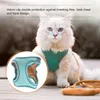 Promotion av hundkläder! Träningsvandringsledningar för små katter hundar blommor tryck sele krage justerar koppel set