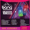 Original Bang15000 puff caneta vape descartável puff 15k vape 22 sabores 23ML 0% 2% 3% 5% cartuchos pré-carregados pod 650 mah bateria recarregável