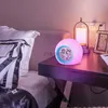 Overige Klokken Accessoires 1 PC Creatief 7 Kleurrijk Rond LED-licht Digitale wekkers Aanraakbediening Kinderen Kinderen Wake Up Alarm ClockL2403