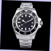 AA ST9 Watch Stanless Steel Deep Men Ceramic Bezel Black Blue Dial Glide Lock Clasp Automatic Business Casual mens Watches