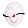 Designer masker cirkus trupp rolig clown kostym cosplay mask läskig halloween joker vuxen spöke festlig semester show fest maskerad dekor