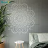 Mandala Sticker Decal Sacred Geometry Wall Art Home Living Studio Meditation Wall Decor Yoga Gift Waterproof BA739-1 201201238B