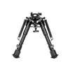 Sijun HK416 Metal Tripod Telescopic Butterfly Bracket Beidou F4食事チキンAWMスナイパー銃SR16アクセサリー