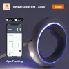 Contrôle nouveau MOESTAR UFO laisse pour animaux de compagnie rétractable intelligente Pro Bluetooth Traction chien laisse pas intelligents comptage 6 couleurs LED veilleuse