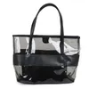 Pvc Fashion Women s Bag Waterproof Transparent Crystal Jelly One Shoulder Mother Beach 240312
