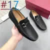 26 Modellmen Högkvalitativa herrskor Designer Loafers Röda platta skor, Bright Skin Snake Skin Bean Women's Shoes, Moccasins Men's Shoes 38-46