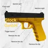 Gun Toys G18 Airsoft Gun Armas CS strzelanie do broni gun-toy broń na miękkie kule rzucające pociski dla nastolatków (ciągła emisja) 240307