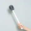 Controle original youpin yijie tpr escovas de vaso sanitário e suporte conjunto limpador sílica gel piso ferramenta limpeza do banheiro