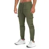Pantalons pour hommes Hommes Coton Gym Track Pantalons de survêtement Joggers Entraînement Casual Entraînement Fitness Mâle Courir Cargo Sport Pantalon