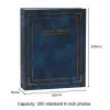 Album 6 pollici 200/100 Foto Immagine Art Photo Album Interstitial Family Album Classic Retro Photo Album Collection 2022 Nuovo