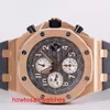 Highend Hot AP Bilek Saat Epic Royal Oak Offshore Serisi 26470 Mens Gül Gold Saat Otomatik Makine İsviçre Ünlü Saat Lüks Spor Saati Çapları 42mm