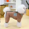 Cão vestuário casaco roupas para animais de estimação para cães pequenos macacão jaqueta de inverno confortável quente multi-purpose suprimentos caminhadas passeios