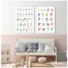 Arabo Islamico Wall Art Canvas Painting Lettere Alfabeti Numeri Poster Stampe Nursery Kids Room Decor 2112222351