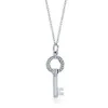 Tiffanybead Necklace Tiffanyjewelry Netclaces Silver Netclaces For Woman Precision عالية الجودة شبكة المجوهرات الشخصية