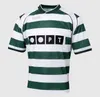 01 02 03 04 Lisboa Retro Soccer Jerseys Ronaldo Marius Niculae Joao Pinto 2001 2002 2003 2004 Lisbonne Classic Vintage Chemises de football Tops Sporting CP Manches longues