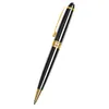 Stylos à bille Promotion luxe Msk145 stylo à bille en résine noire stylo à bille d'écriture de haute qualité papeterie école bureau Suppl Dhg