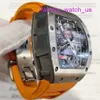 Messieurs Grestest montre-bracelet RM montre série machines 40 50mm calendrier temps édition limitée RM011 titane tout