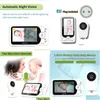 Babyphones 4,3 Zoll Wireless Video Monitor Sitter Tragbare Nanny Sicherheitskamera IR LED Nachtsicht Intercomax3T Drop Lieferung S Otlx5