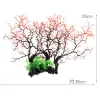 Decorations Large Artificial Coral Tree Fish Tank Landscaping Aquarium Decoration Fake Resin Tree Plastic Coral Aquarium Garden Ornaments