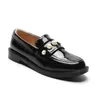 Casual Shoes French Pearl Soft Leather Non-Slip Loafers Kvinnor