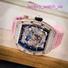 RM Watch Chronograph Classic Watch Rm57-03 Original Diamond RM5703 Rose Gold Crystal Dragon Limited Edition Leisure